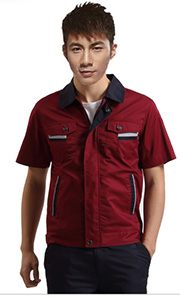 時(shí)尚工廠工作服